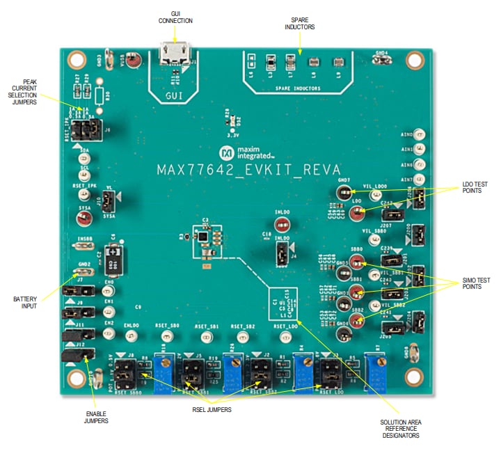 Analog Devices Inc. MAX77642EVKIT Evaluation Kit